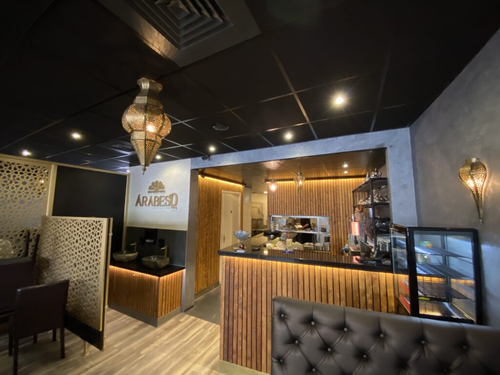 Restaurant ArabesQ interieur Den Haag